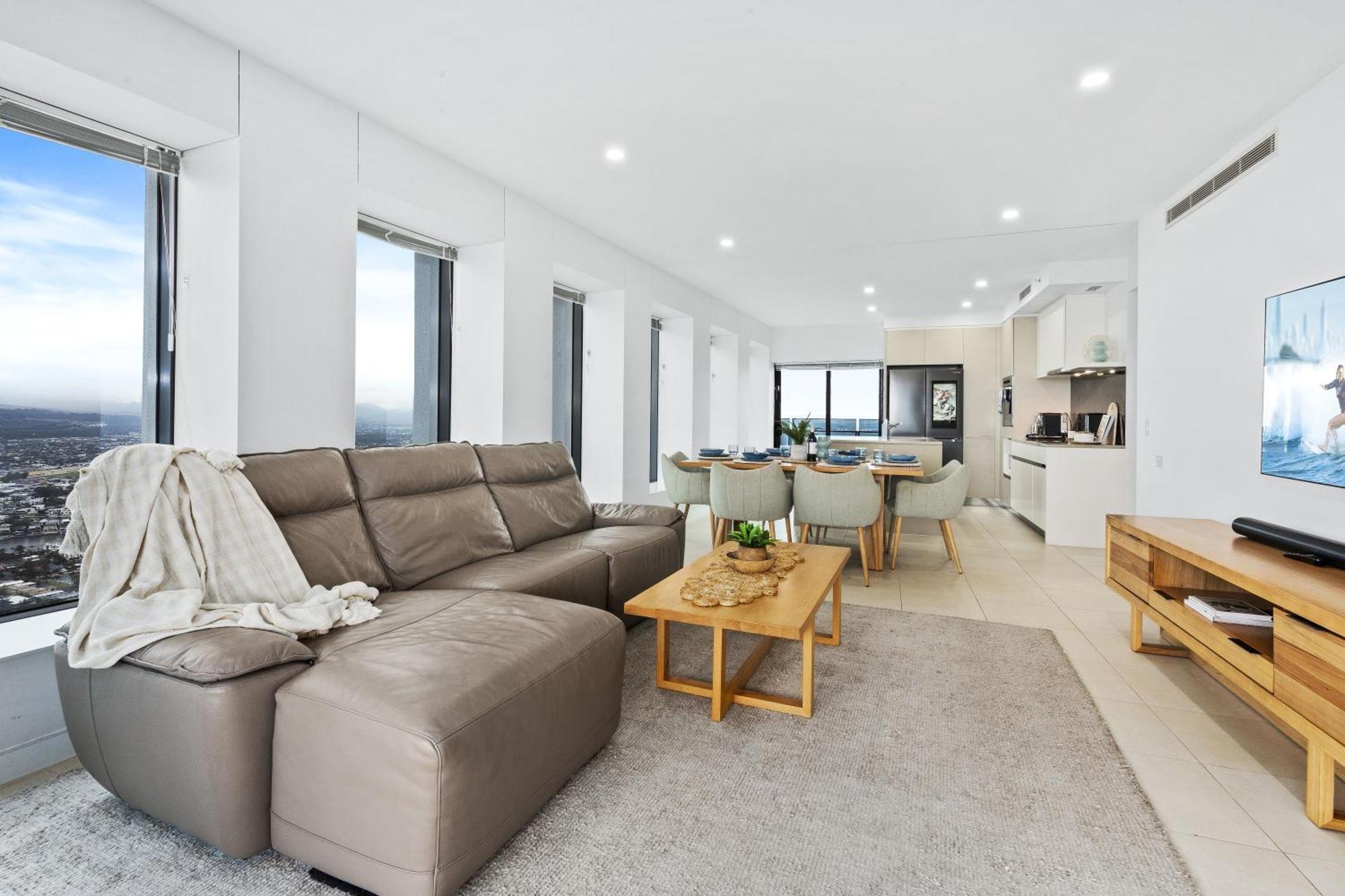 2 & 3 Bedroom Ocean View Apartments At Soul Surfers Paradise - Q Stay Голд-Кост Екстер'єр фото