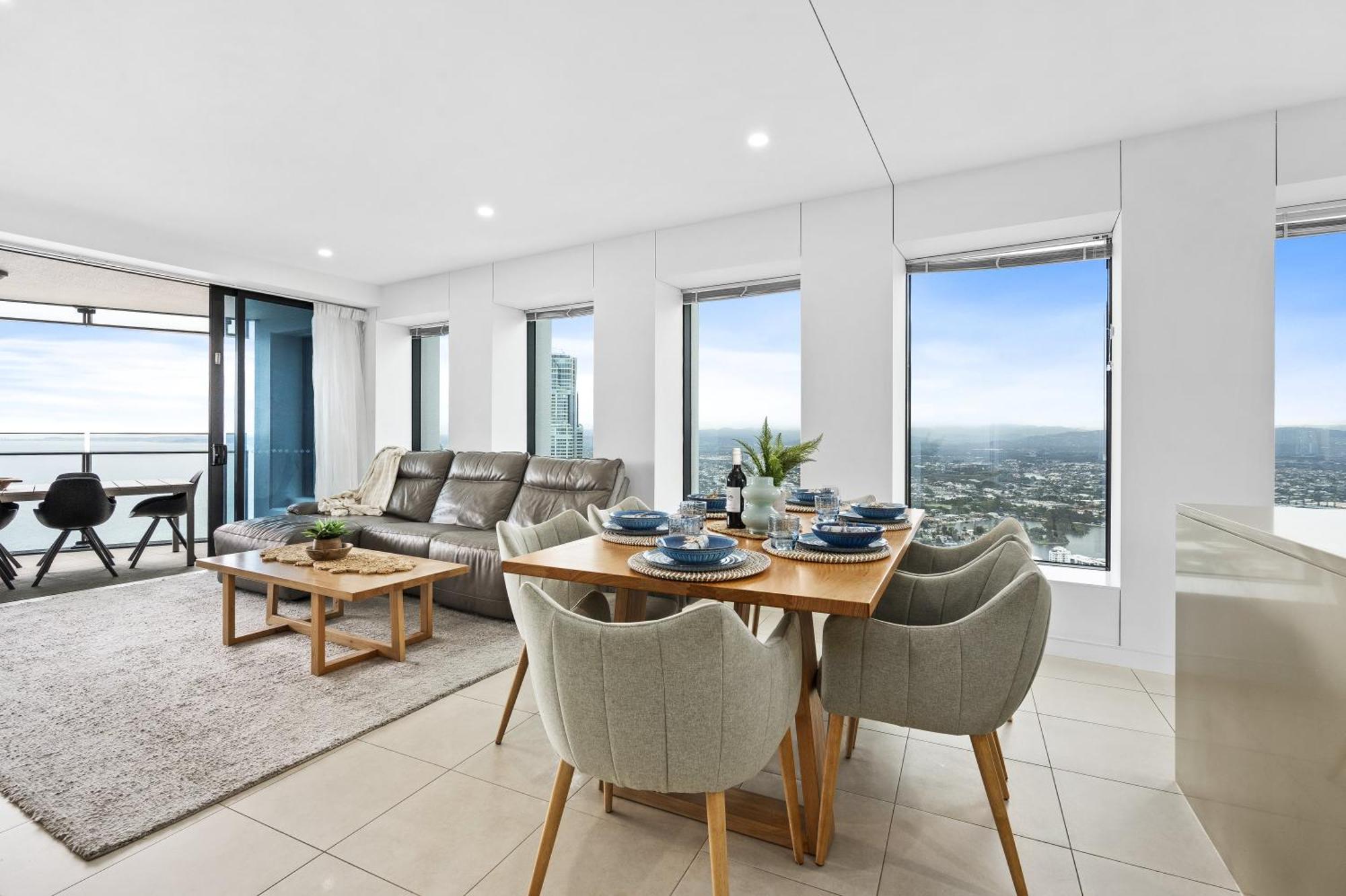 2 & 3 Bedroom Ocean View Apartments At Soul Surfers Paradise - Q Stay Голд-Кост Екстер'єр фото