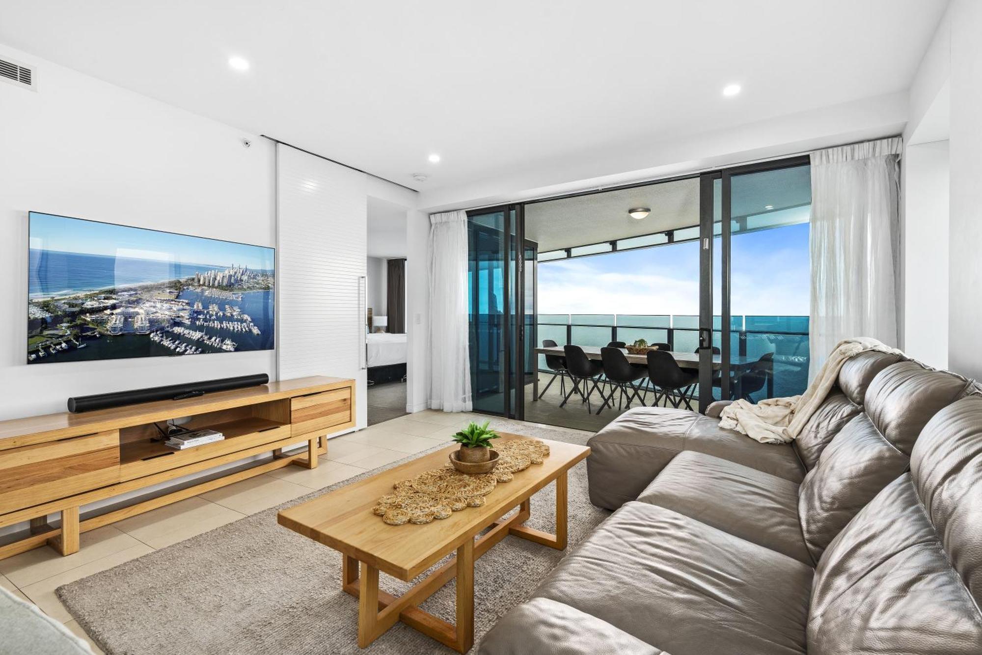 2 & 3 Bedroom Ocean View Apartments At Soul Surfers Paradise - Q Stay Голд-Кост Екстер'єр фото